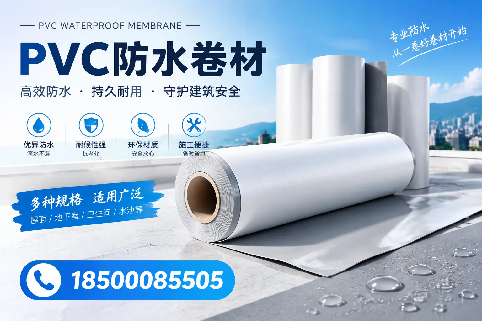 如何选择适合的PVC防水卷材？专家为您解答北海的需求